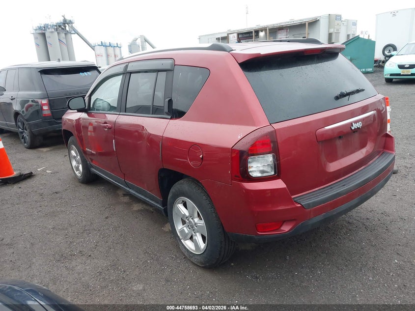 Vin: 1c4njcba3ed844544, lot: 45255897, jeep compass sport 20143