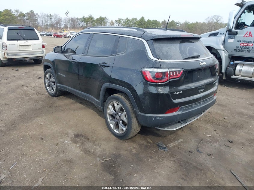 Vin: 3c4njdcb2lt211960, lot: 45255917, jeep compass limited 4x4 20203