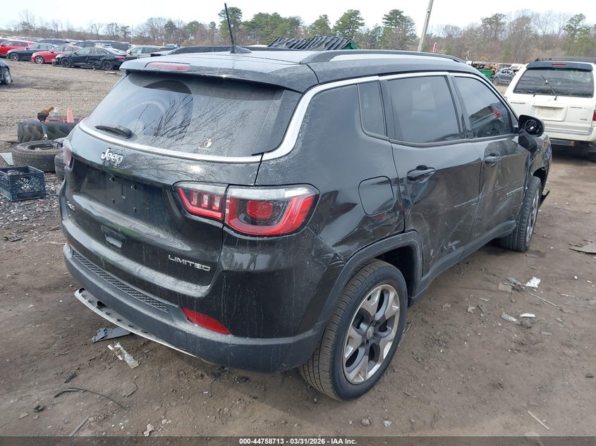 Vin: 3c4njdcb2lt211960, lot: 45255917, jeep compass limited 4x4 20204