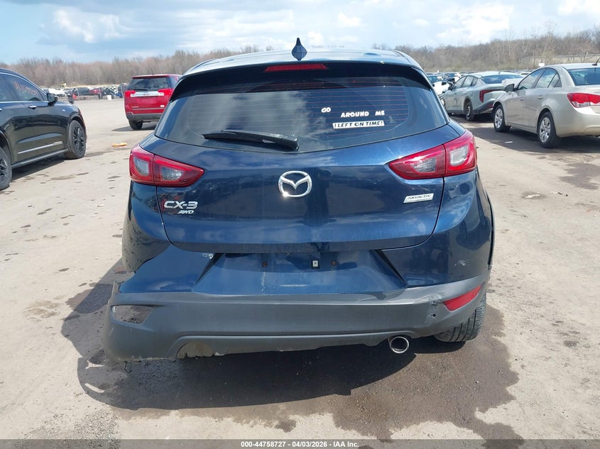 2017 Mazda Cx-3 Touring VIN: JM1DKFC71H0165655 Lot: 44758727