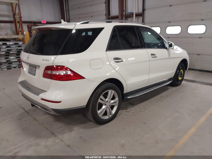 2013 Mercedes-Benz Ml 350 4Matic