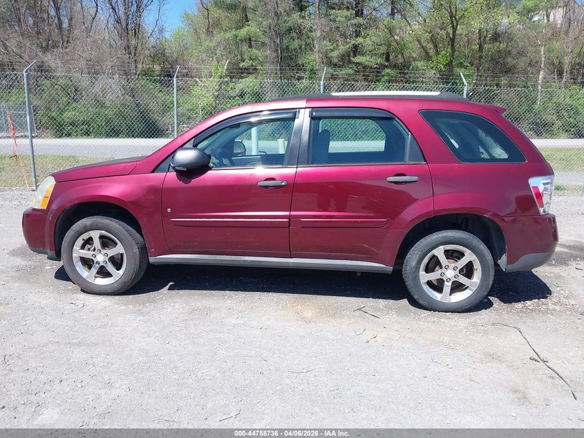 2007 Chevrolet Equinox Ls VIN: 2CNDL23F476107442 Lot: 44758736