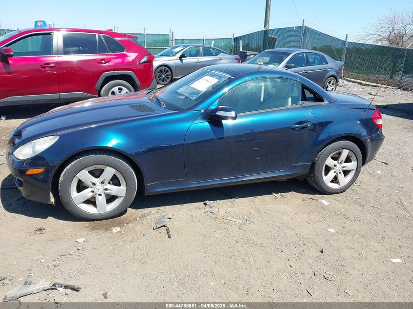 2007 Mercedes-Benz Slk 280 VIN: WDBWK54F97F160299 Lot: 44758851