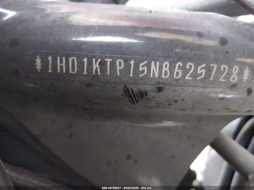 2022 Harley-Davidson Fltrxs VIN: 1HD1KTP15NB625728 Lot: 44759037