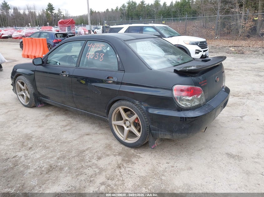 2006 Subaru Impreza Wrx/Wrx Limited/Wrx Tr