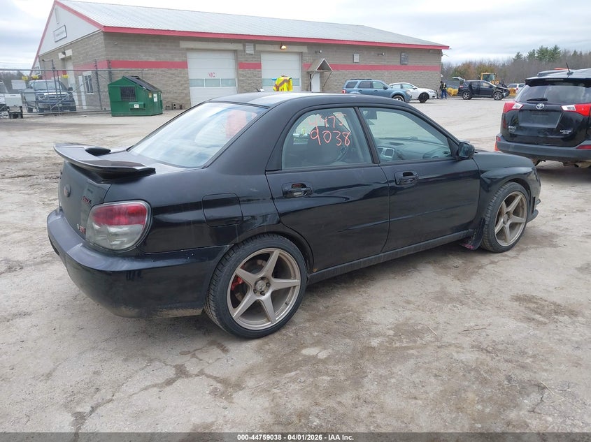 2006 Subaru Impreza Wrx/Wrx Limited/Wrx Tr