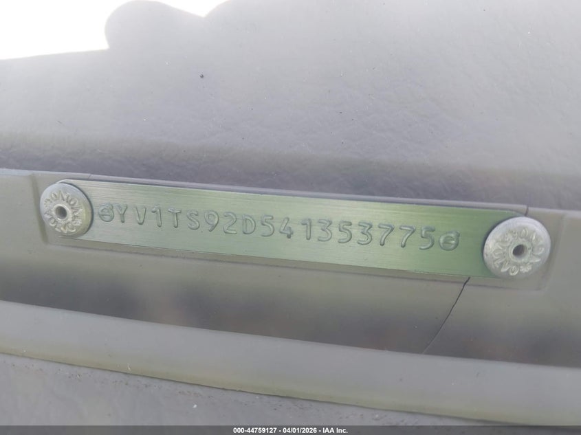 2004 Volvo S80 2.9 VIN: YV1TS92D541353775 Lot: 44759127