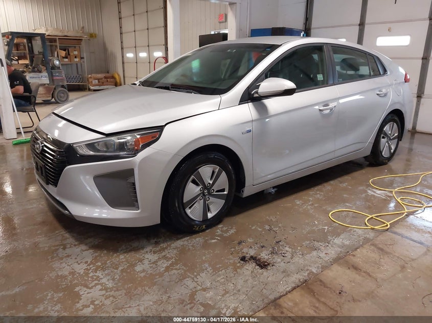 2018 Hyundai Ioniq Hybrid Blue