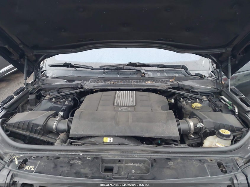 2016 LAND ROVER RANGE ROVER SPORT UTILITY VEHICLE 5.0L V-8 DI, DOHC, VVT, SUPERCHARGER, 510HP