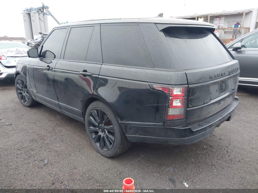 2016 LAND ROVER RANGE ROVER SPORT UTILITY VEHICLE 5.0L V-8 DI, DOHC, VVT, SUPERCHARGER, 510HP