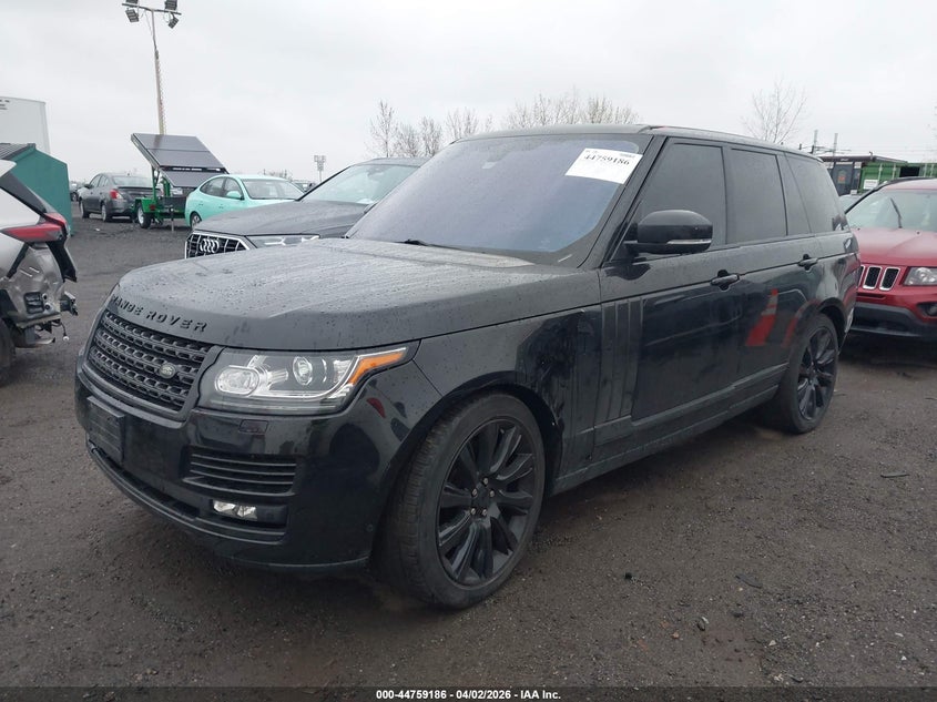 2016 LAND ROVER RANGE ROVER SPORT UTILITY VEHICLE 5.0L V-8 DI, DOHC, VVT, SUPERCHARGER, 510HP
