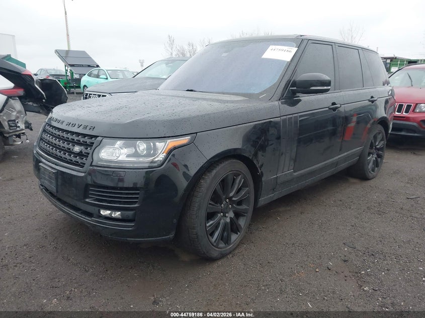 2016 LAND ROVER RANGE ROVER auction photo 2