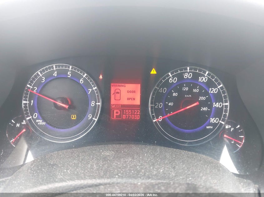 2008 Infiniti Ex35 Journey VIN: JNKAJ09F28M351665 Lot: 44759210