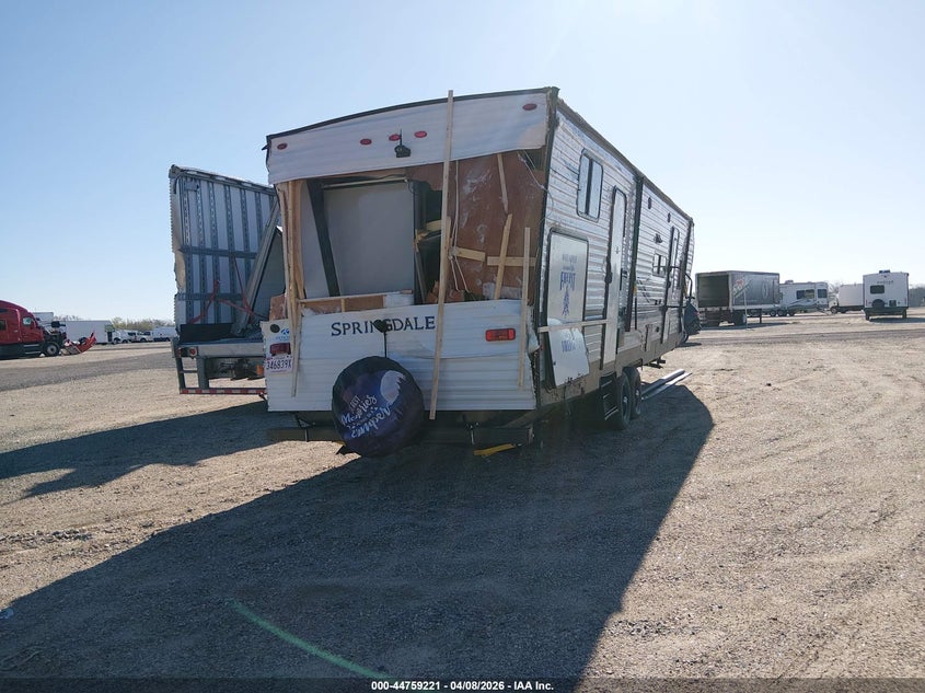Vin: 4ydt30324m3112285, lot: 45256425, keystone springdale 20214