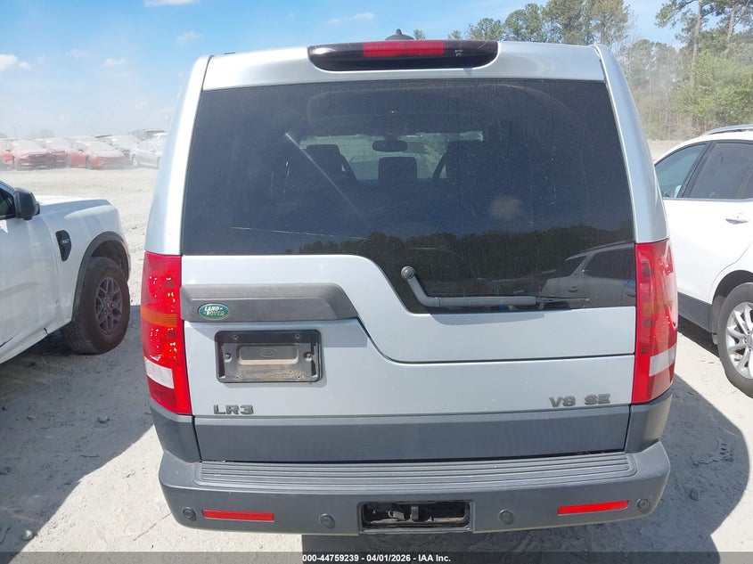 2006 Land Rover Lr3 V8 Se VIN: SALAE25446A389914 Lot: 44759239