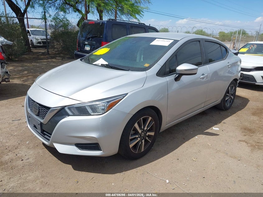2021 Nissan Versa Sv Xtronic Cvt