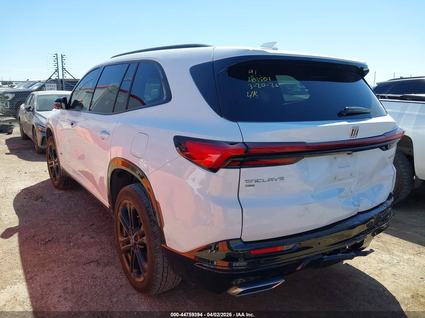 Vin: 5gaevbrs8sj108887, lot: 45256598, buick enclave sport touring fwd 20253
