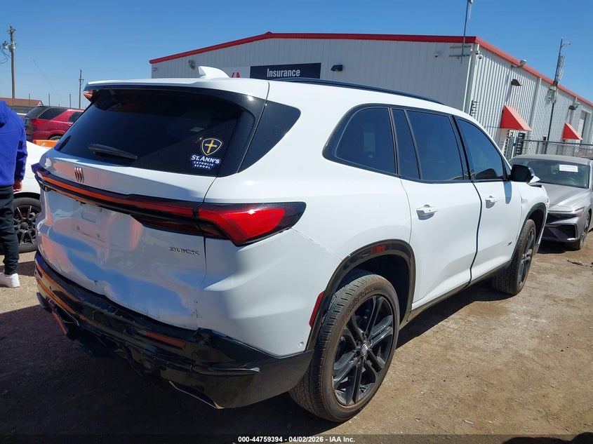 Vin: 5gaevbrs8sj108887, lot: 45256598, buick enclave sport touring fwd 20254