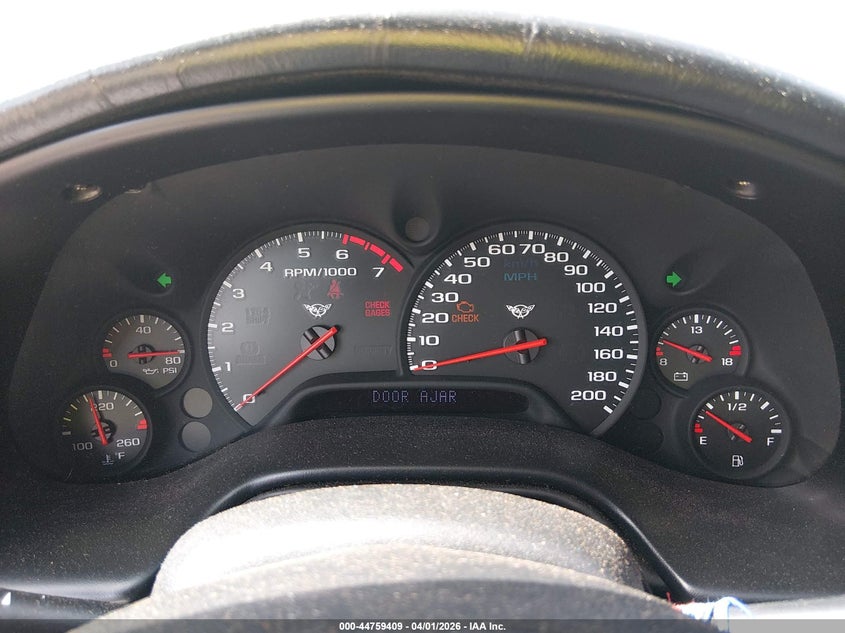 2001 Chevrolet Corvette VIN: 1G1YY22G715108047 Lot: 44759409