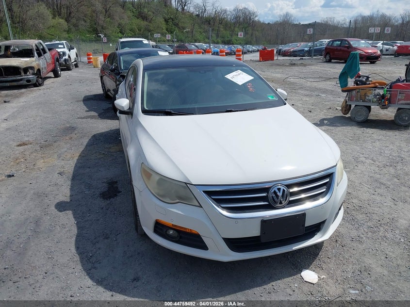 2010 Volkswagen Cc Vr6 Sport VIN: WVWEU7AN8AE538382 Lot: 44759492