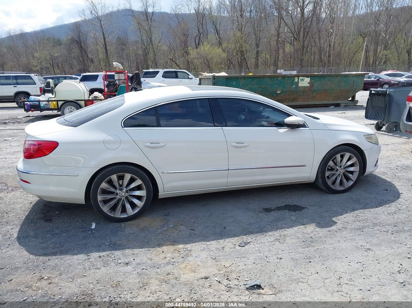 2010 Volkswagen Cc Vr6 Sport VIN: WVWEU7AN8AE538382 Lot: 44759492