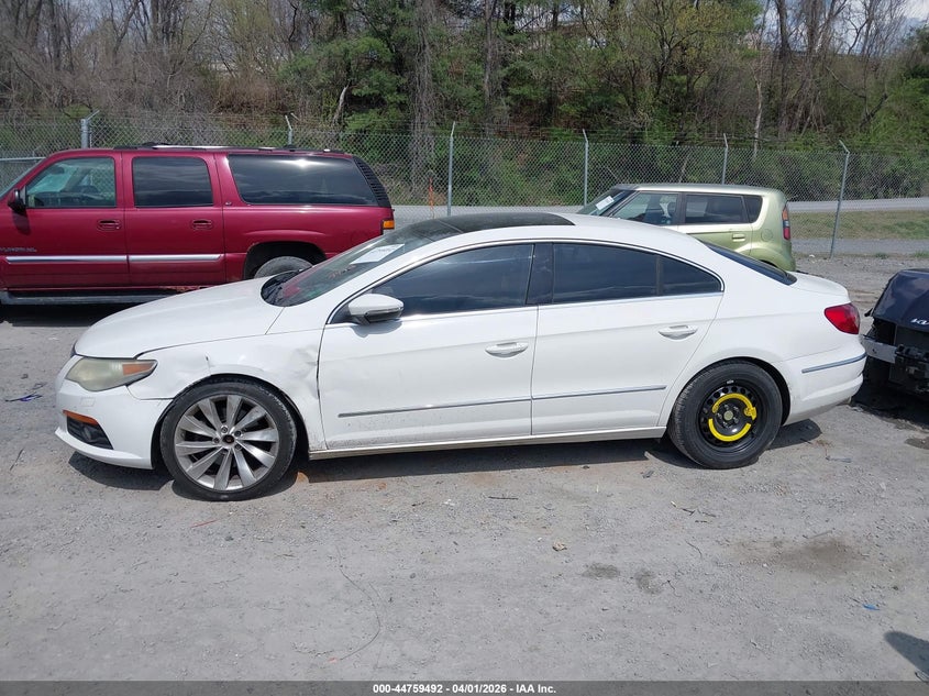2010 Volkswagen Cc Vr6 Sport VIN: WVWEU7AN8AE538382 Lot: 44759492