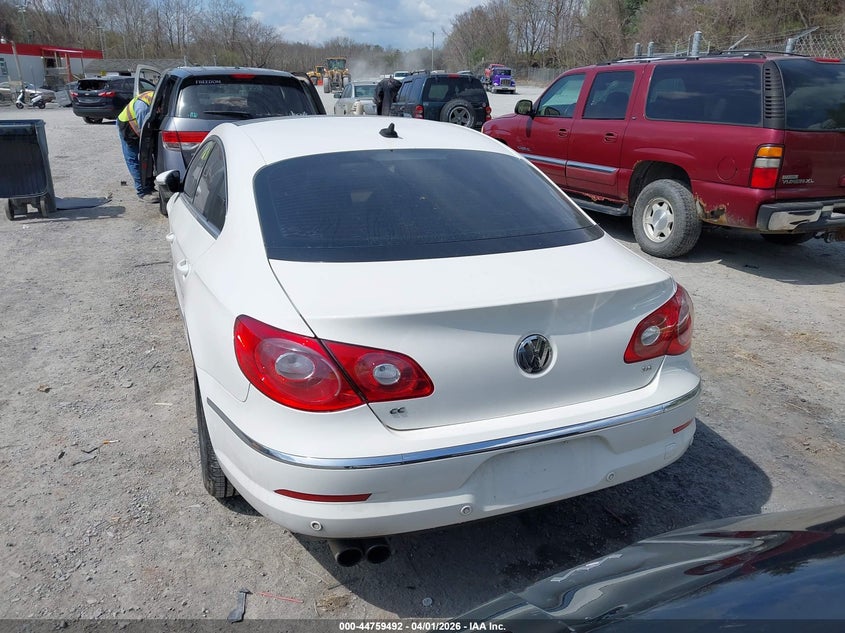 2010 Volkswagen Cc Vr6 Sport VIN: WVWEU7AN8AE538382 Lot: 44759492