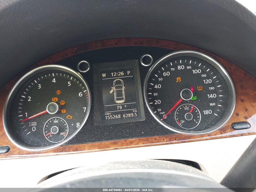 2010 Volkswagen Cc Vr6 Sport VIN: WVWEU7AN8AE538382 Lot: 44759492