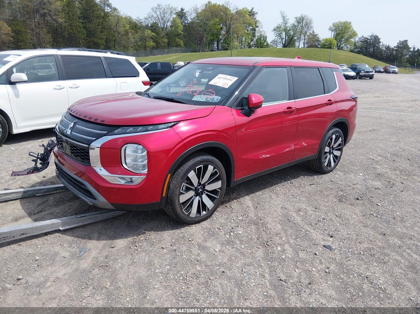 Vin: ja4j4va82sz027073, lot: 45256755, mitsubishi outlander se 2.5 s-awc 20252