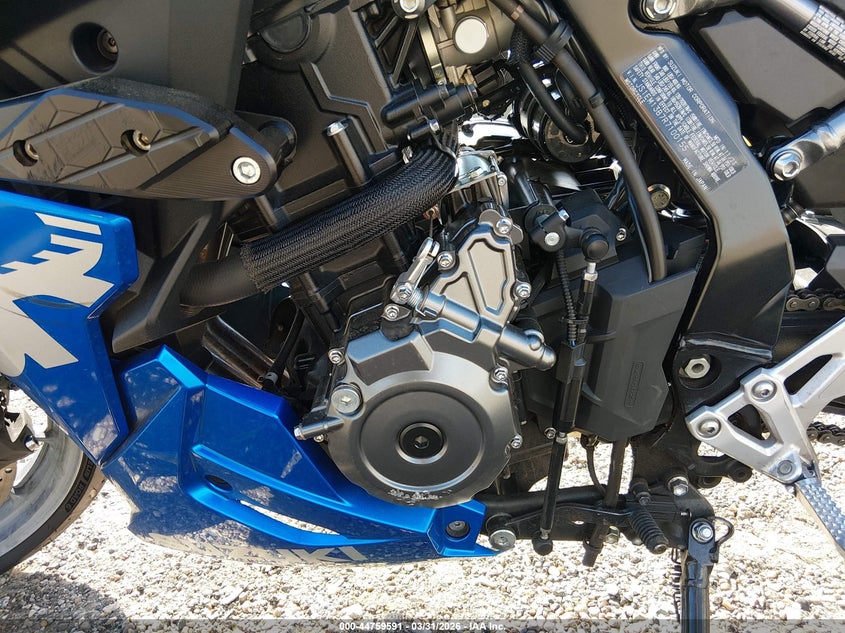 2024 Suzuki Gsx800 F VIN: JS1EM13B7R7100155 Lot: 44759591