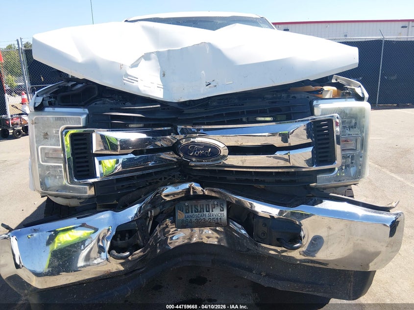 2017 Ford F250 6.2 F-250 Xl white Lot 111044759668 Vin 1FT7W2B66HEB92498