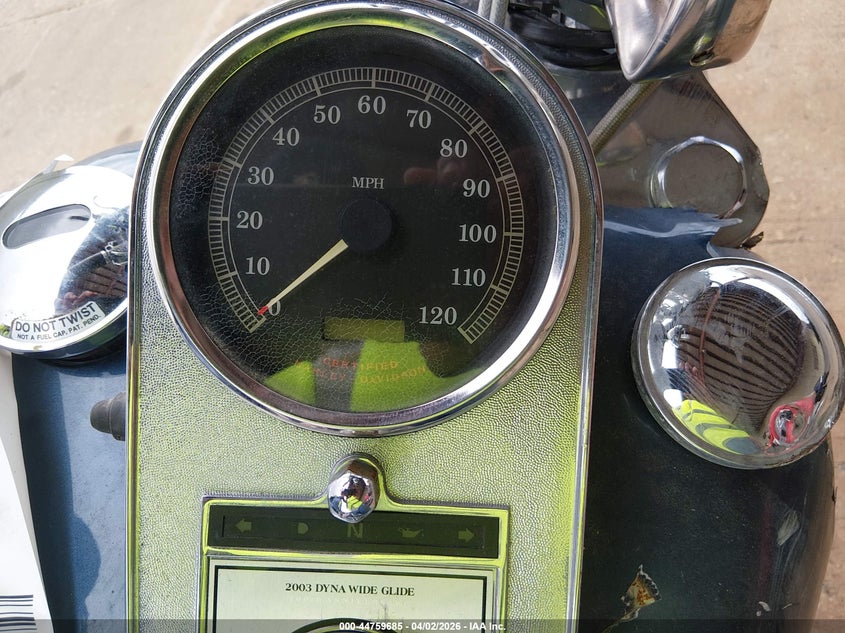 2003 Harley-Davidson Fxdwg VIN: 1HD1GEV153K302681 Lot: 44759685