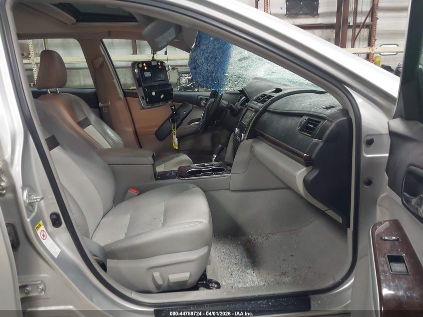 2012 Toyota Camry 2.5 Xle silver Lot 111044759724 Vin 4T1BF1FK5CU001059