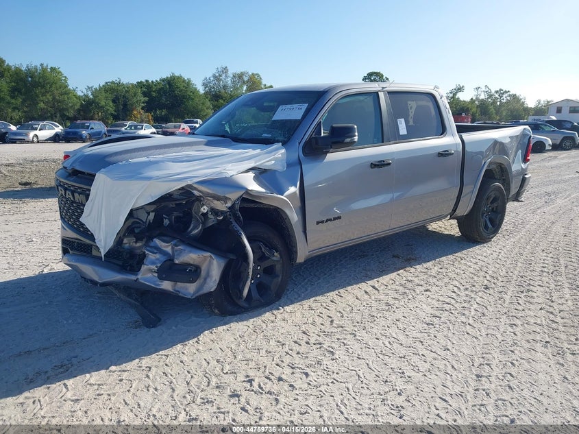 Vin: 1c6rrefp8tn226378, lot: 45256940, ram 1500 big horn  4x2 5'7 box 20262