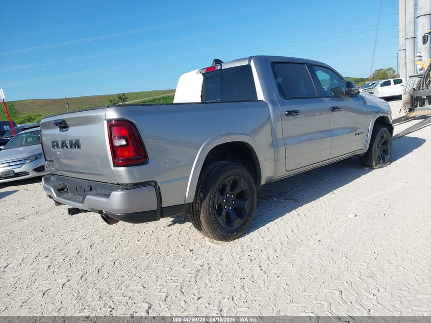 Vin: 1c6rrefp8tn226378, lot: 45256940, ram 1500 big horn  4x2 5'7 box 20264