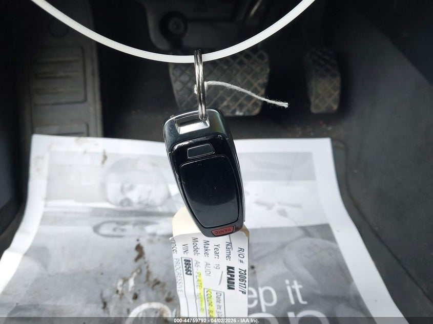 2019 Audi A6 55 Premium VIN: WAUL2AF22KN089563 Lot: 44759792