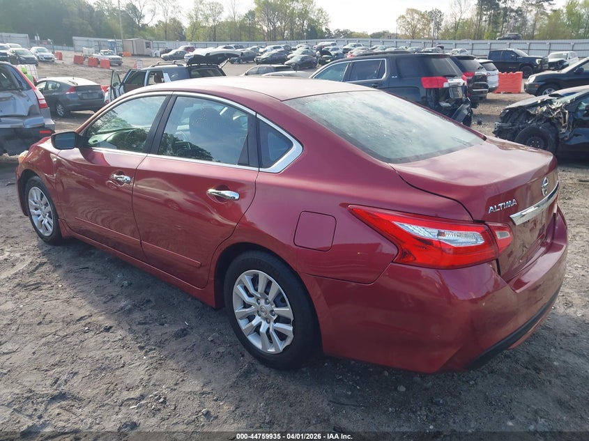 Vin: 1n4al3ap3gn369883, lot: 45257139, nissan altima 2.5 s 20163