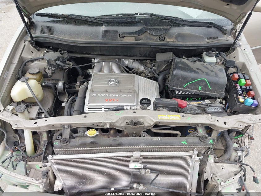 2000 Lexus Rx 300 VIN: JT6GF10U8Y0076249 Lot: 44759946