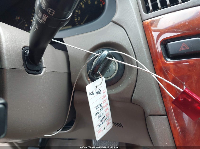 2000 Lexus Rx 300 VIN: JT6GF10U8Y0076249 Lot: 44759946