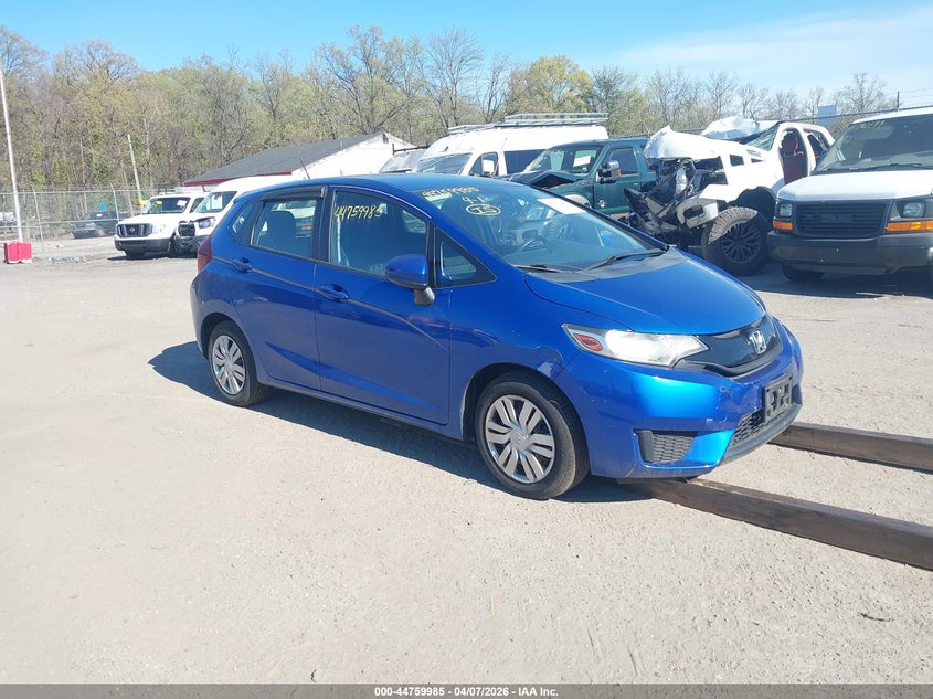 Vin: jhmgk5h56gs013855, lot: 45257190, honda fit lx 20161