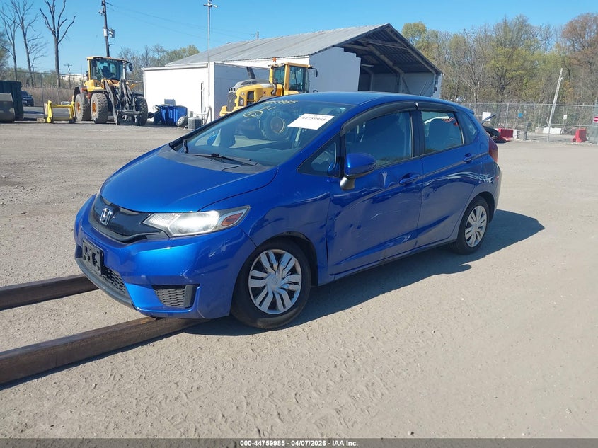 Vin: jhmgk5h56gs013855, lot: 45257190, honda fit lx 20162