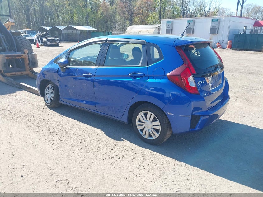Vin: jhmgk5h56gs013855, lot: 45257190, honda fit lx 20163