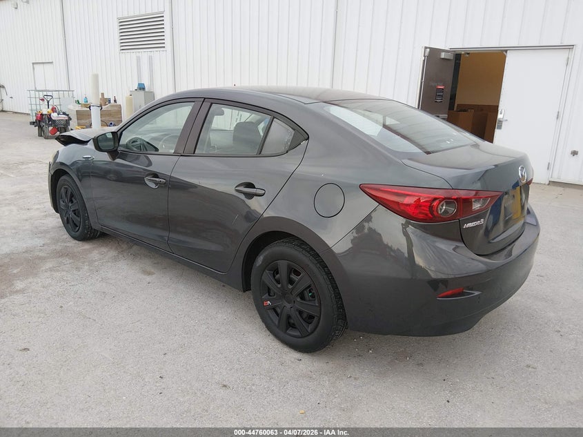 Vin: jm1bm1t76f1227109, lot: 45257267, mazda mazda3 i sv 20153