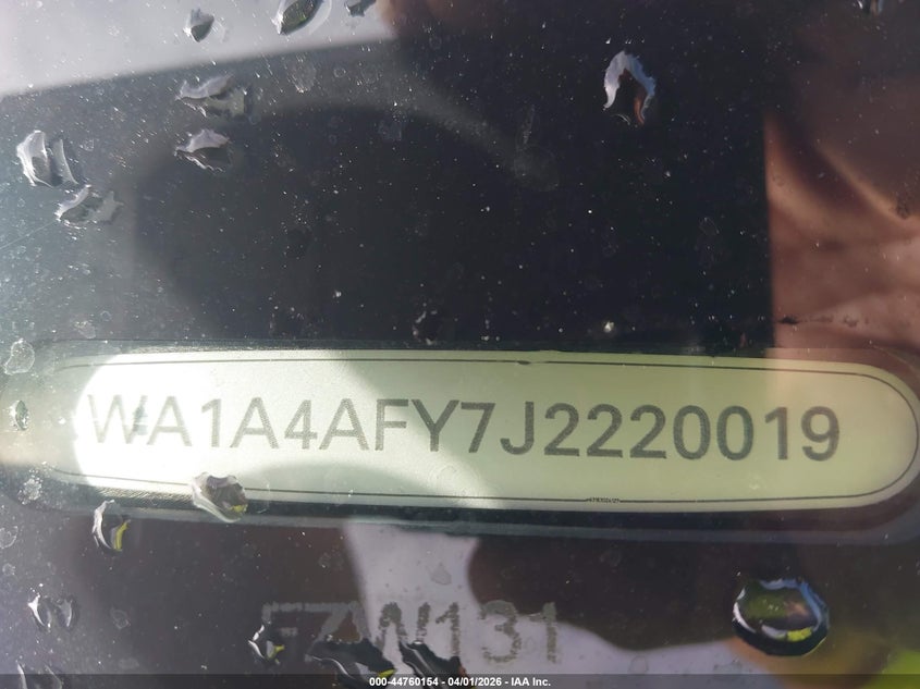 2018 Audi Sq5 3.0T Premium Plus VIN: WA1A4AFY7J2220019 Lot: 44760154