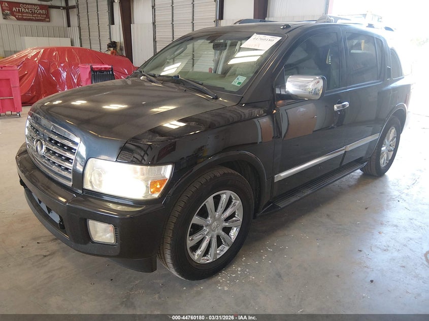 Vin: 5n3za0nf5an907898, lot: 45257384, infiniti qx56 20102