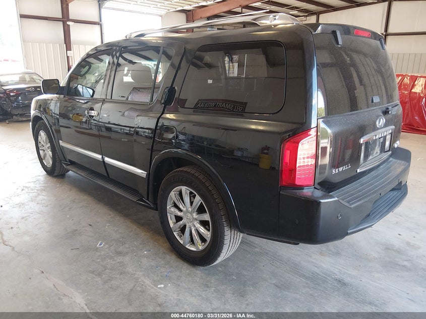 Vin: 5n3za0nf5an907898, lot: 45257384, infiniti qx56 20103