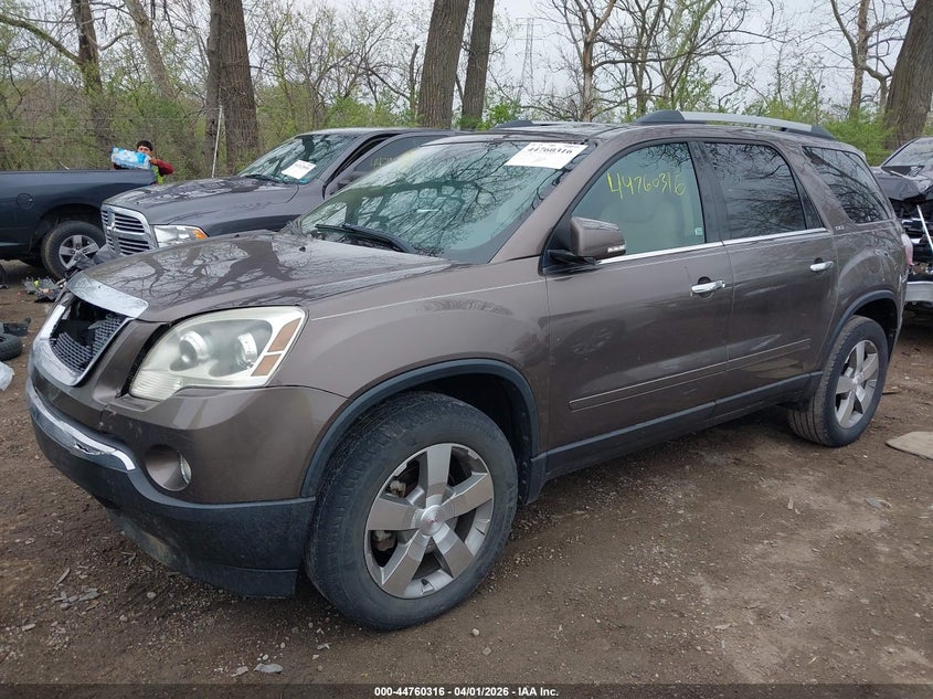 Vin: 1gkkrred2bj223432, lot: 45257519, gmc acadia slt-1 20112