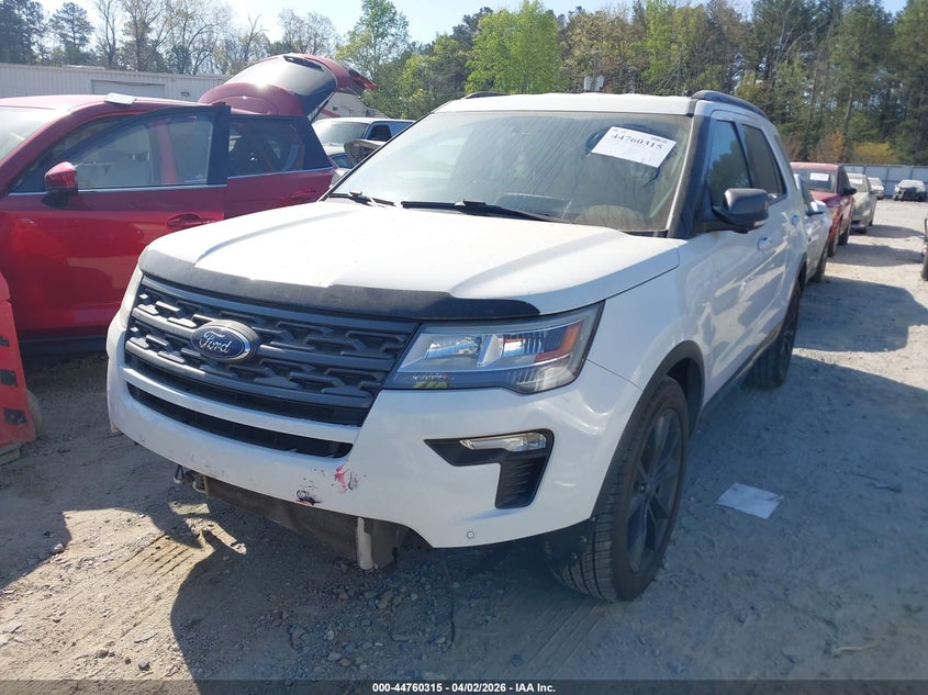 2019 Ford Explorer Xlt 1FM5K7D87KGA82923 photo 1