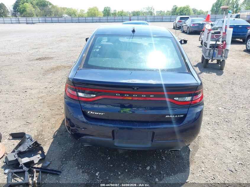 DODGE DART 2015 VIN 1C3CDFBB9FD142422