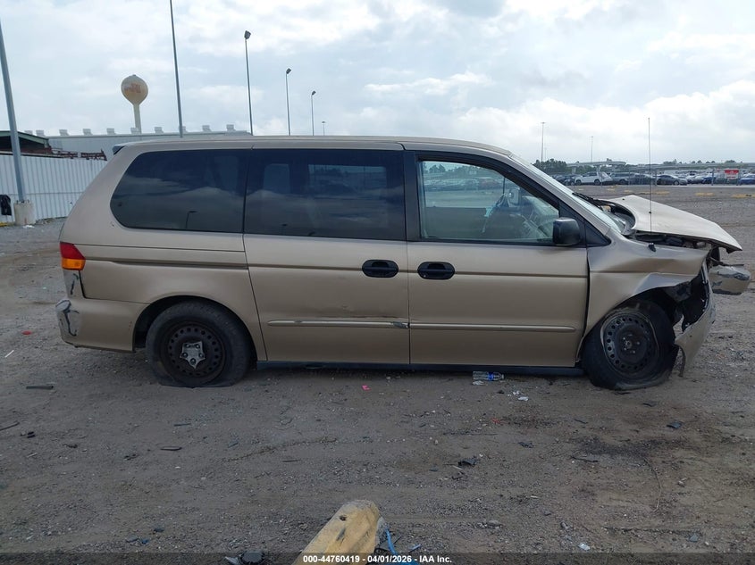 2002 Honda Odyssey Lx VIN: 2HKRL18522H500140 Lot: 44760419